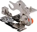 Ruffler Nähfuß,Ruffler Fuß,Nähfuß-Aufsatz für Rüschen,Einlagiger Stoff Kleine Falten Plissee Rüsc...