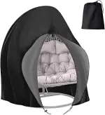 Hängesessel Abdeckung Hängestuhl Schutzhülle Ei-Stuhlbezug Patio Outdoor Swing Egg Chair Cover Wa...