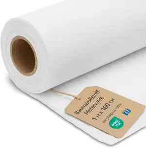 Stoff Meterware Baumwollstoff 1 M x 160 cm - Stoffe zum nähen aus reine baumwolle fabric futterst...