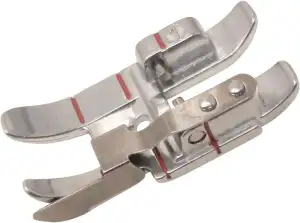 Z.Z.N. 1/4 Quilt,- und Patchworkfuß mit Kantenführung für Pfaff Nähmaschinen (mit IDT)