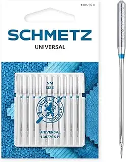 SCHMETZ | 10 Nähmaschinennadeln | Universal | 130/705 H | Nadeldicke 70/10-100/1