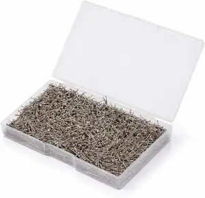 2000x Stecknadeln - Reißnägel & Kopfnägel 13 mm - für Nähen, das Dekorieren & DI