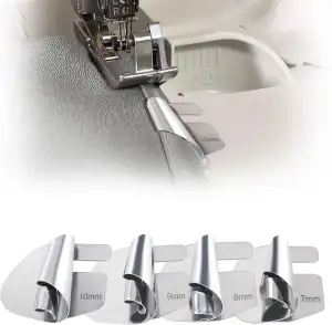 Spiralnährohr 4 STK Hilfe für Nähmaschine, Transportfuß Nähmaschine, Brother Sew