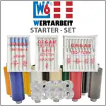 W6 WERTARBEIT Start-Set für Nähmaschinen - bestehend aus Nadeln, Spulen und Garn