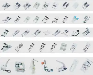 Nähmaschinen-Nähfüße 42er Set - Multifunktionale Auswahl, 42 Verschiedene Arten 