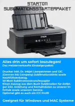 Dr. Inkjet Starterpaket für Sublimation im A4 Format