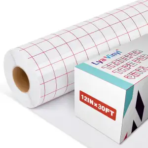Lya Vinyl Transferfolie Plotter für Plotterfolie, 30,5cm x 919cm Übertragungsfol
