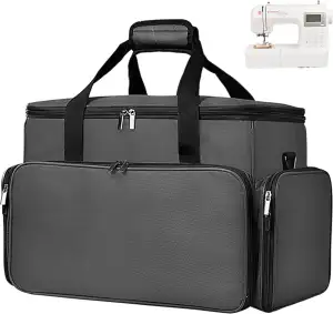 Nähmaschinentasche Groß für Aufbewahrung und Unterwegs - Geeignet für die Meiste