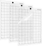 Prime Vinyl Schneidematte für Silhouette Portrait Ersatz Schneidematte,3 Stück Standard Griff 30,...