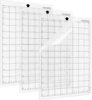 Prime Vinyl Schneidematte für Silhouette Portrait Ersatz Schneidematte,3 Stück S