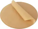 200 Blatt Backpapier für Heißluftfritteuse, 30cm Backpapier Zuschnitte, Runde Antihaft-Backpapiers, Rundes BBQ Papier Hitzebeständig für Pfannen Backen BBQ Pizza Kuchen Ofen Luftfritteuse