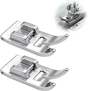 Universal Allzweck Nähmaschinen Nähfuß, Multifunktionale Nähfüße, 2 Stück Silber, Kompatibel mit ...