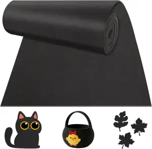 Filzrolle Filzstoff 30cm x 300cm x 3mm Filz Meterware, Polyester Filzmatte für D