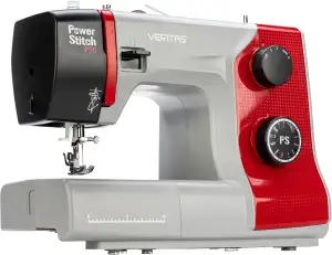 VERITAS Nähmaschine Power Stitch PRO I 17 Stichprogramme I Auto-Fadenspannung & 