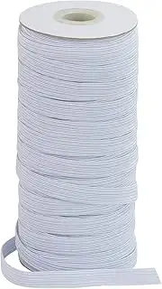 10mm Gummiband, 50 Meter Gummibänder für Hosengummi Nähen und Haushalt DIY Handw