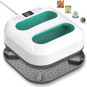 Heizpresse,Transferpresse Plotter con Zeitmesser,Tragbare Heizpresse　22.5cm*22.5