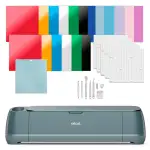 Cricut Maker 4 Essentials-Bundle 56x18,3x15,8cm Hobbyplotter Schneidemaschine Kreativarbeiten Plotten