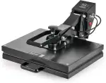 CREWORKS 2000W Transferpresse Textilpresse T-Shirt Sublimationsmaschine 50x40cm Hitzepresse Heat Press Heißpresse DIY Mulitifunktional Sublimation Wärmepresse