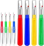 8-Teiliges Nahttrenner Set, Nahtauftrenner 4 Große & 4 Kleine Nahttrenner Profi, für Präzises Auftrennen von Nähten Auftrenner für Nähte Nähzubehör für Stoffreparaturen DIY Handarbeit