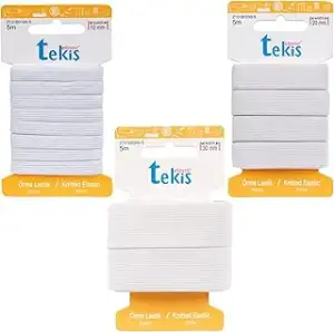 Reißfeste Gummiband Gummibänder Zum Nähen Breit 10 mm & 20 mm & 30 mm 15 Meter W