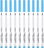 YISAN Trickmarker,Stoffmarker Set Wasserlöslich und Selbstlöschend,Blau,10 Stück,70597