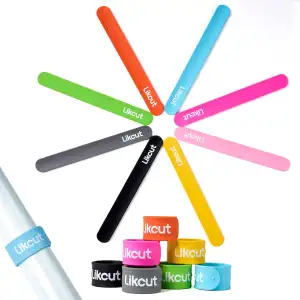 Likcut Vinyl-Rollenhalter Set, Vinyl Organizer 8 Farben 8 Stück, Organizer Zubeh