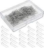 200 Stück U-Form Stecknadeln, Stecknadel Ohne Kopf Edelstahl Sewing Pins mit Box, 2,3 cm U-Förmige Stecknadel Blockiernadeln Pins Nähen Für Nähen Basteln DIY Projekte Häkeln