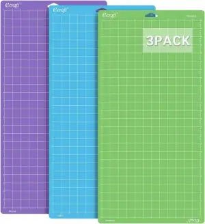 Ecraft Schneidematte für Cricut Explore One/Air/Air 2 Maker (StrongGrip/Standard
