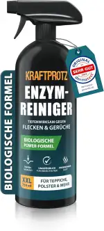 Enzymreiniger – Geruchsentferner & Fleckenentferner Spray 750 ml – porentief & biologisch – für S...
