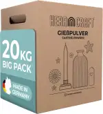 Keracraft Gießpulver weiß 20kg - Reliefgießpulver weiß für kreative Projekte