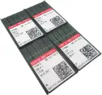 Groz-Beckert Nähmaschinennadeln, 40 Stück, in transparenter Kunststoffbox, CKPSMS für Groz-Becker DBX1 Nähmaschinennadeln, Standardspitzen, passend für Juki DDL, Brother DB2 usw