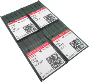 Groz-Beckert Nähmaschinennadeln, 40 Stück, in transparenter Kunststoffbox, CKPSM