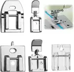 5 Stück Reißverschluss Nähfuß Set, Multifunktions Nähfuß, Nähmaschinen Zubehör, Unsichtbar/Verdec...