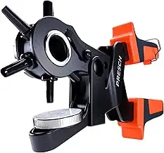 PRESCH Lochzange für Leder inkl. Stanzunterlagen - Gürtellochzange mit Hebelüber