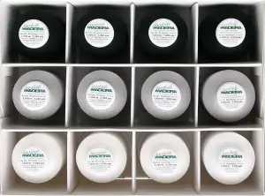 MADEIRA Overlock Garn-Box Sortiert weiß/hellgrau/schwarz/3x1000 m/9x1200 m, 9200