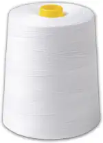 IPEA Nähgarn Weiß Professionell – GROSSE SPULE mit ganzen 9000 Metern (10000 Yard) – Faden für Nähmaschine, Overlock und Handnähen – Reißfestes und Verhedderungsfreies Garn Schneiderei Näharbeiten