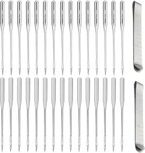 30 Stück Nähmaschinennadeln,Nähnadeln Nähmaschine,Jersey Nadeln für Nähmaschine 