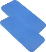 Nähmaschinen-Pedalmatte, rutschfeste Matte für Nähmaschinen-Fußpedal, wasserdicht, leicht zu reinigen, Quiltzubehör (2 Stück)