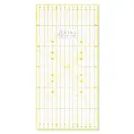 Elan Patchwork Lineal 30x15 CM, Quilt Lineal 30 x 15CM, Schneiderlineal 30 CM, Nählineal, Quilting Ruler, Stofflineal