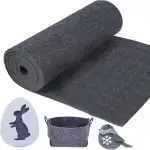 Bastelfilz 3mm, Filzstoff Meterware 30cm×300cm, Filzrolle Filzplatten Nadelfilz Felt Fabric zum B...