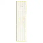 Elan Patchwork Lineal 60x15 CM, Quilt Lineal 60 x 15CM, Schneiderlineal 60 CM, Nählineal, Quilting Ruler, Stofflineal Groß