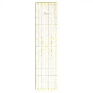 Elan Patchwork Lineal 60x15 CM, Quilt Lineal 60 x 15CM, Schneiderlineal 60 CM, N