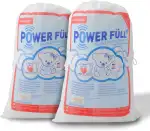 POWER FÜLL Füllwatte | 2 x 1,25 kg - Stopfmaterial | Füllmaterial für Stofftiere & Kissen | Waschbar bei 95°C | (2.5, Kilogramm)