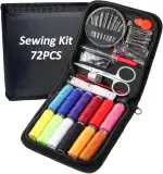 RFWIN Reise Nähset mit 72er Nähzubehör, Nadel und Fadenset Tragbares Mini Nähset für Anfänger Kinder Erwachsene Verwandte und Freunde Zuhause und im Notfall