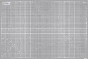 Elan Schneidematte A1 Grau, 5-lagige Schneidematte 60x90 Selbstheilend, Bastelun