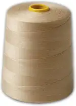 IPEA Nähgarn Beige Professionell – GROSSE SPULE mit ganzen 9000 Metern (10000 Yard) – Faden für Nähmaschine, Overlock und Handnähen – Reißfestes und Verhedderungsfreies Garn Schneiderei Näharbeiten