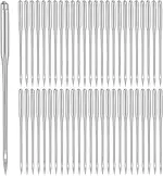 50 Stück 100/16 Hochleistungs Nähmaschinennadeln Nadeln Nähmaschine Universal Nähmaschinennadeln Legierung für Leder Jeans Segeltuch und Stickereien Kompatibel mit Haushaltsnähmaschinen