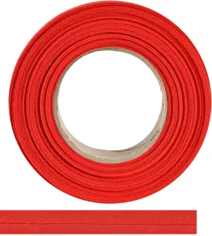 Schrägband aus 100% Baumwolle - 10 m x 30 mm (gefalzt) - Hochwertiges Einfassban