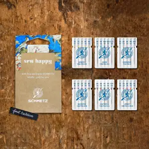 SCHMETZ | 30 Nähmaschinennadeln | Maxi Starter Set | für die gängigsten Material