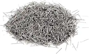 3000x Reißnagel, Kopfstifte & Stecknadeln mit 13mm Kopf für Bastelarbeiten, Näha